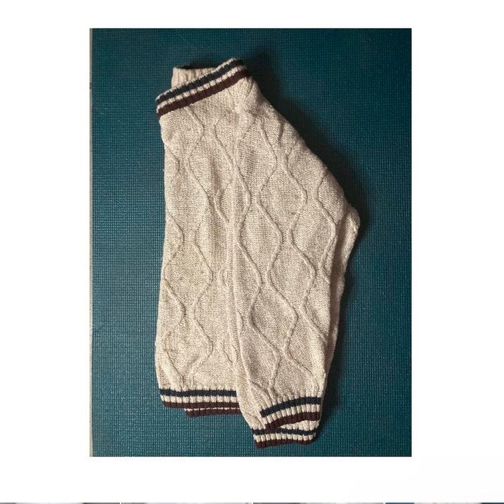 Vintage Northern Reflections Tan Wool Sweater